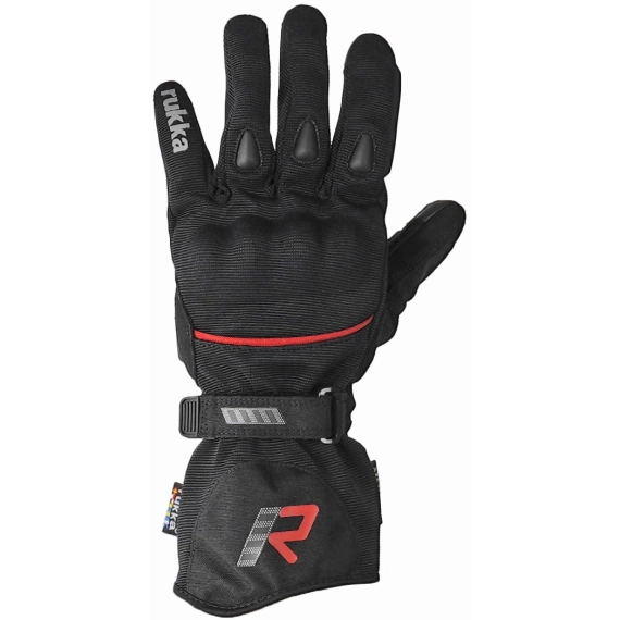 Rukka Virve 2.0 Sort/Rød MC Hanske Dame