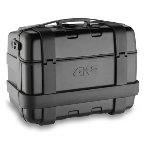 GIVI TREKKER SORT SIDEVESKE / TOPPBOKS 46 LTR.
