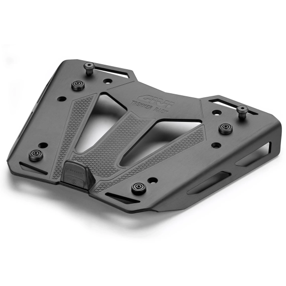 Monorack topplate for Monokey i sort aluminium