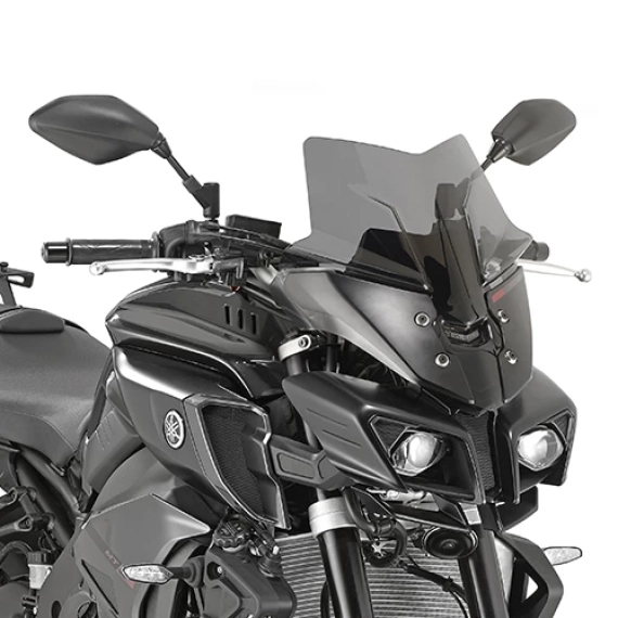 Kåpeglass Sport Yamaha MT-10 Høyde 36 cm. X  Bredde 36 cm.
