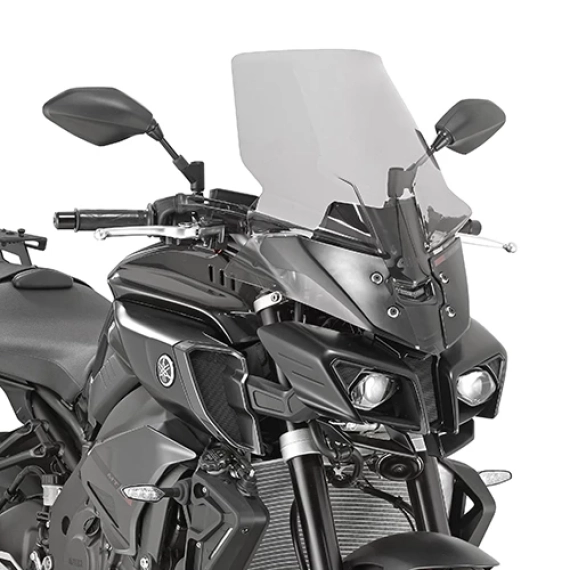 Kåpeglass Yamaha MT-10  Høyde 53,5 cm. X  Bredde 42 cm.