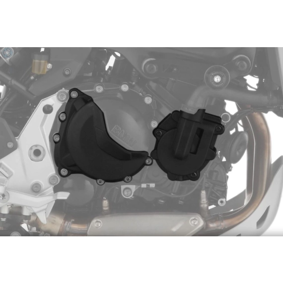 Wunderlich protective cover set for clutch, alternator and water pump - black