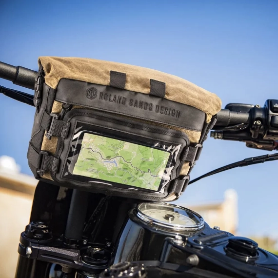 Kriega Bar Bag Roam RSD Roland Sands Sort-Brun