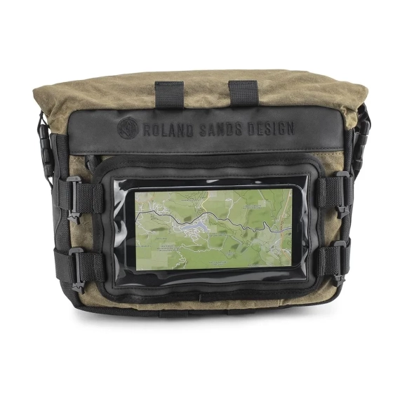 Kriega Bar Bag Roam RSD Roland Sands Sort-Brun