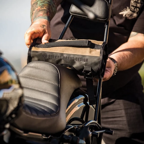 Kriega Tool Roll Roam RSD Roland Sands Sort-Brun