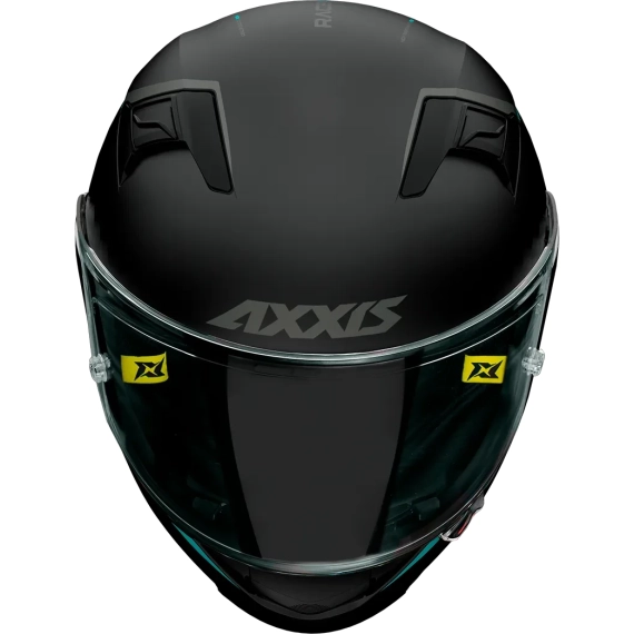Axxis GP Racer Sort Matt MC Hjelm