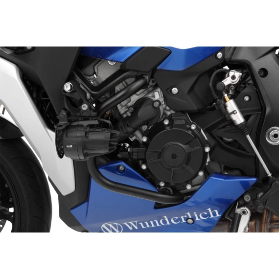 Mounting kit original auxiliary headlight with engine guard S 1000 XR - black