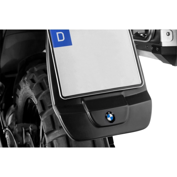 Wunderlich »EXTENDA FENDER« for rear - BMW-Emblem - black