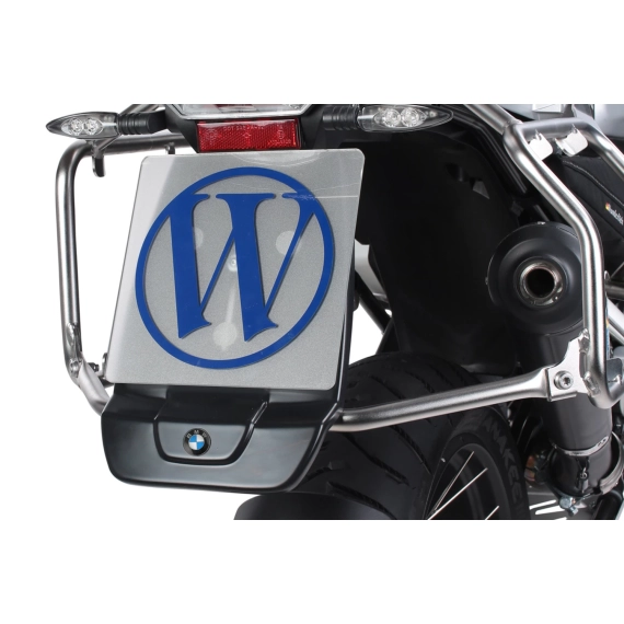 Wunderlich »EXTENDA FENDER« for rear - BMW-Emblem - black
