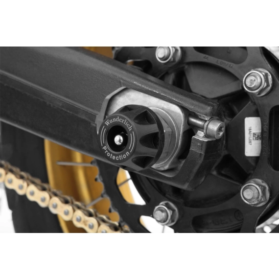 Wunderlich Protection Pads »DOUBLESHOCK« - rear - black