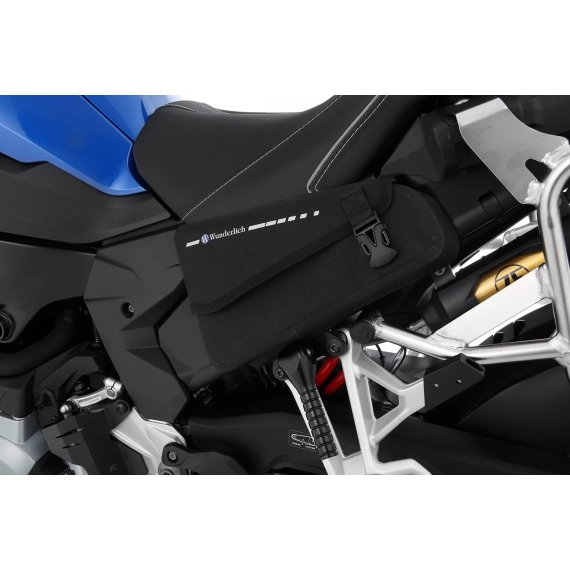 Wunderlich frame cover with side bags »DRYBAG« - black