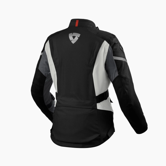 Revit Horizon 3 H2O Dame Sort/Rød MC Jakke