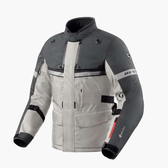 Revit Poseidon 3 GTX Lys Grå/Grå MC Jakke