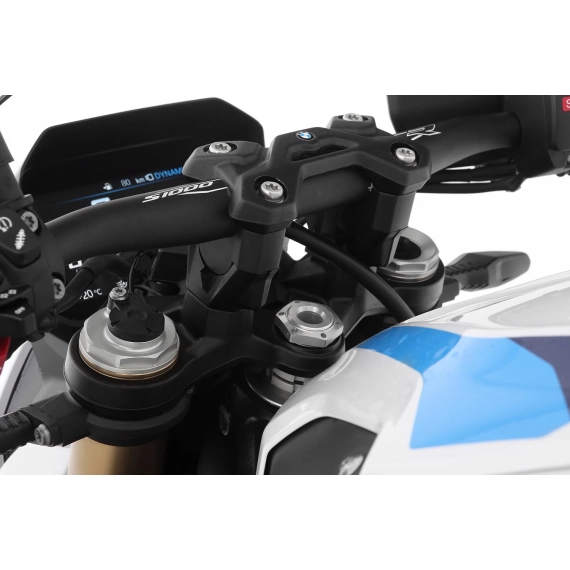Wunderlich »SPORTERGO« handlebar riser - 25mm - black