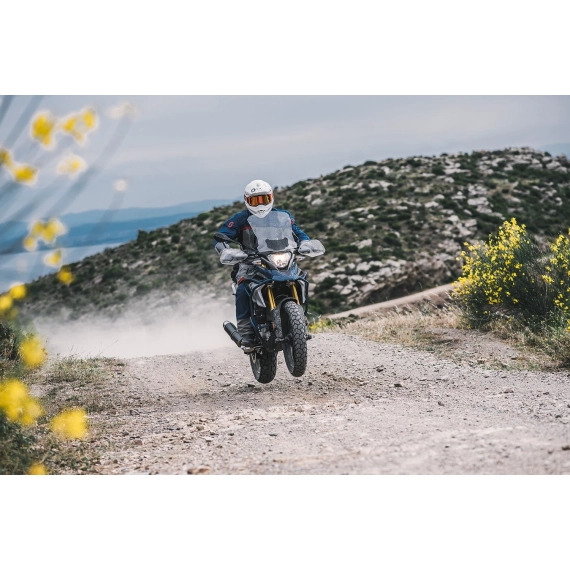 Wunderlich windshield »MARATHON« - For models with original board socket - clear