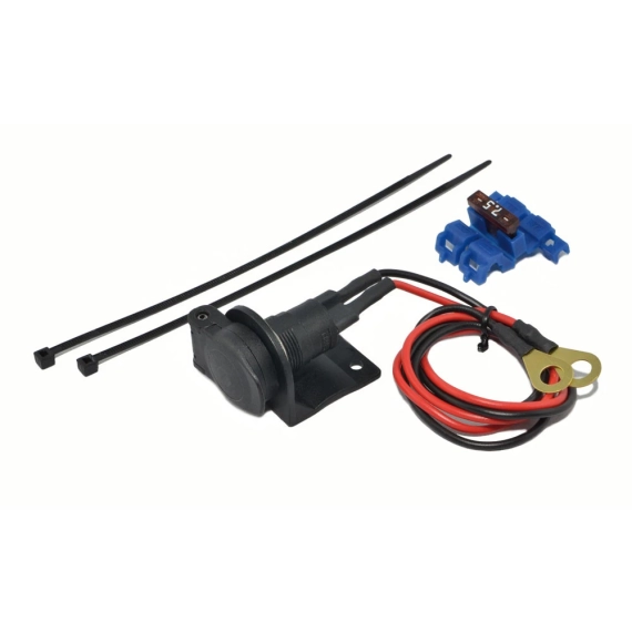 BAAS DIN motorcycle socket incl. cable