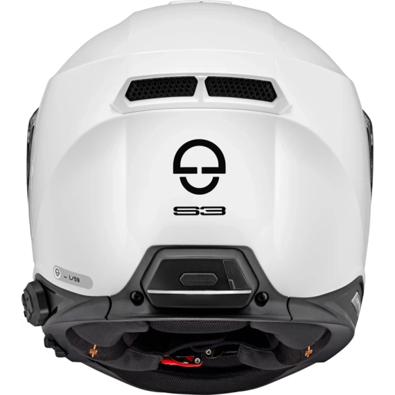 Schuberth S3 Hvit Blank MC Hjelm