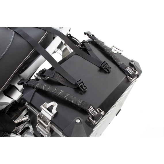 ROK Motorcycle Belts Heavy Duty - 25 mm - black - Set