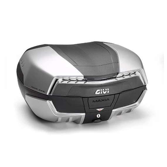 Toppboks V58N Monokey 58 ltr. sort-sølv med matt aluminium finish klare pan