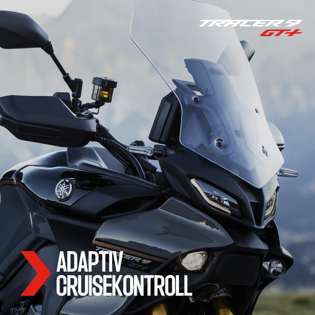 Adaptiv Cruisekontroll / 2023 / Tracer 9 GT+ / Sport Touring  / Yamaha / Motorsykkel / MC / Sandefjord / Speed Motorcenter AS