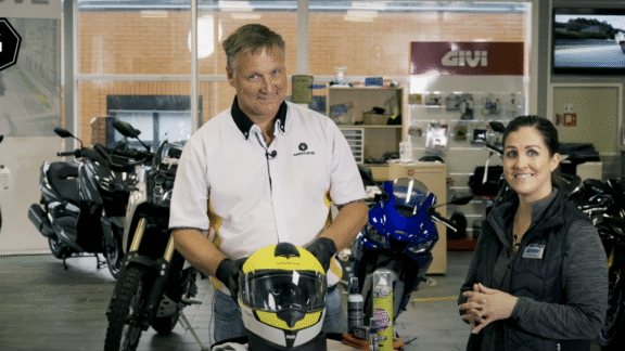 Rens og vedlikhold av hjelm / vask av MC-hjelm / Motorsykkel / MC / Speed MC / Speed Motorcenter / Sandefjord