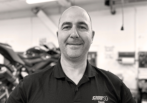 Espen: Verksmester / Speed Motorcenter / SpeedMC / Sandefjord / MC-tester
