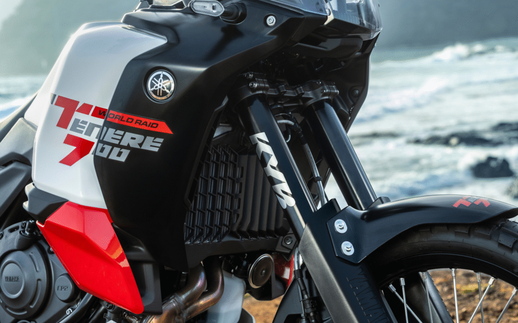 Yamaha Tenere World Raid 2026, redline white, Speed Motorcenter, Speed MC, MC, Sandefjord