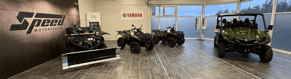 Utstilling av ATV og UTV fra Yamah hos Speed Motorcenter, Speed Motorcenter, SpeedMC, ATV, UTV, Yamaha, Sandefjord